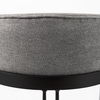 Hollyfield 20.5 x 19.7 x 28.7 Gray Fabric Seat with Gray Metal Base Counter Stool thumbnail 9