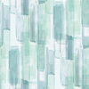 Watercolor Glass Blue Peel & Stick Wallpaper, by York Wall, 18'10.8" length x 1'6" width x 0.02" depth thumbnail