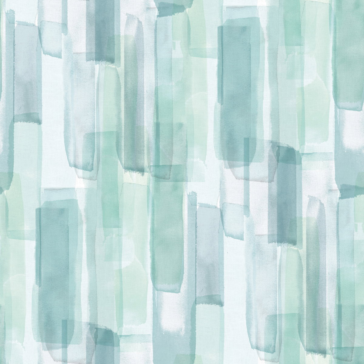 Watercolor Glass Blue Peel & Stick Wallpaper, by York Wall, 18'10.8" length x 1'6" width x 0.02" depth