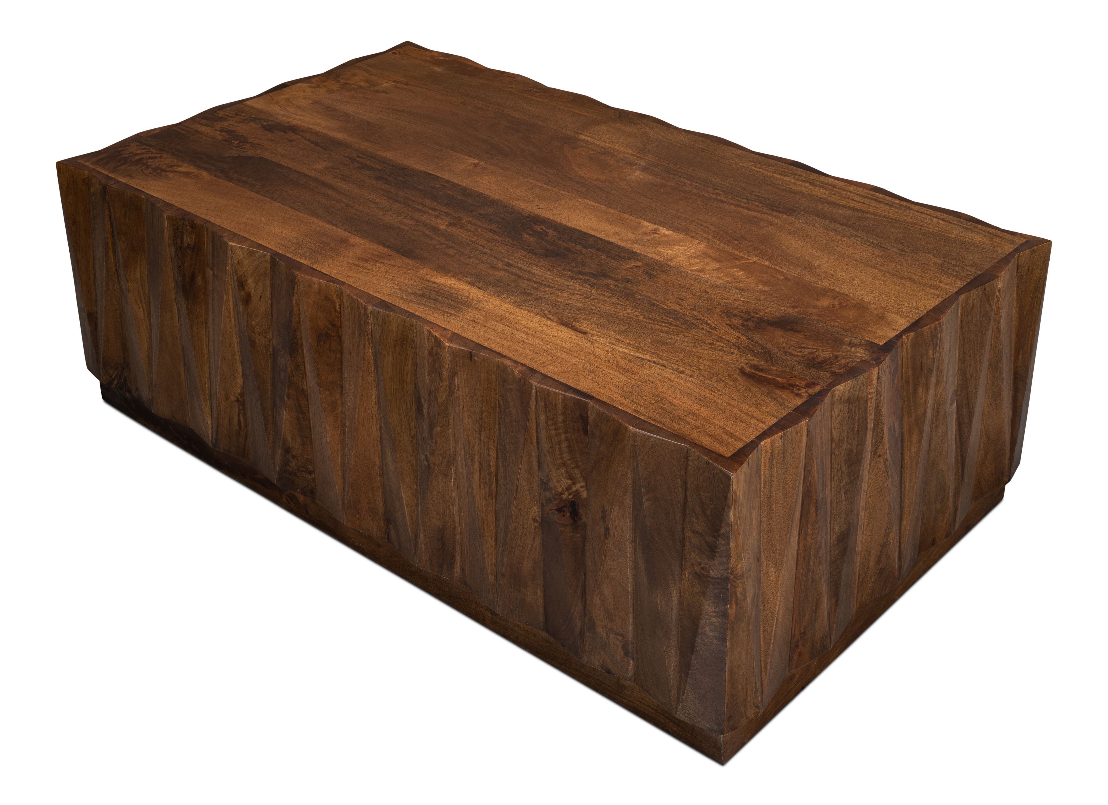 Denali Rectangle Cocktail Table, Coffee Table by Sarreid, 54" length x 32" width x 18" height View 10