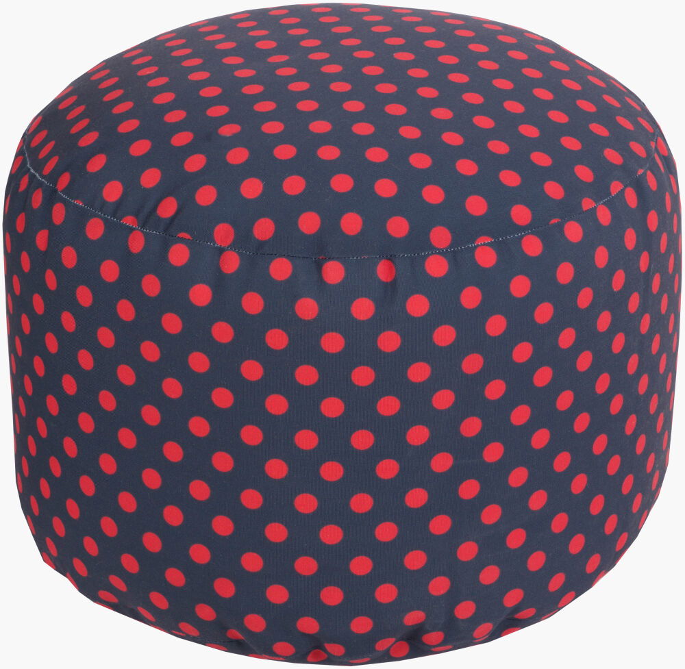 Rain Pouf, Ottoman by Surya, 20" width x 13" height