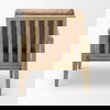 Raeleigh Tan Faux Leather Accent Chair thumbnail 5