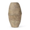 Rundal Large Gray Paper Mache Vase, by Mercana, 12" length x 12" width x 18" height thumbnail 1
