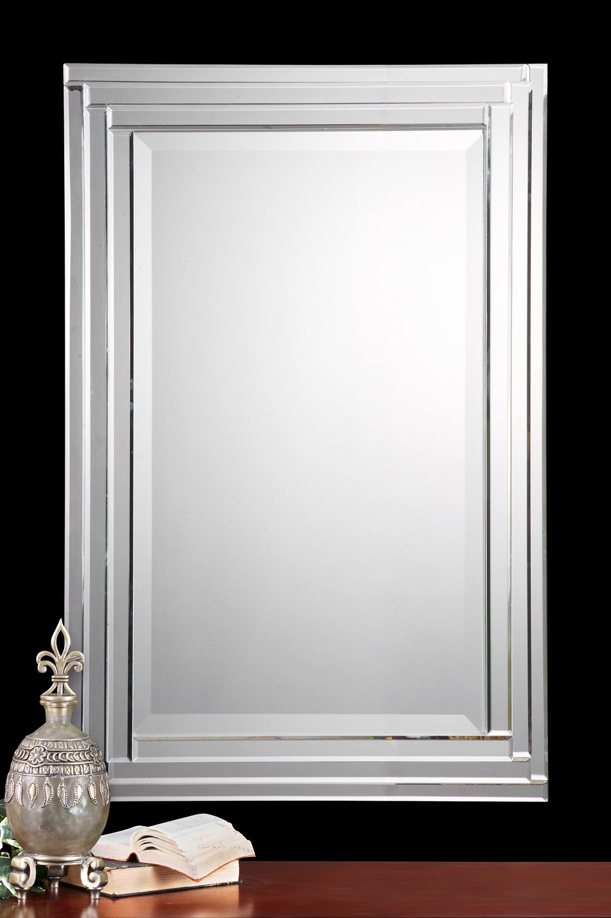 Alanna Frameless Vanity Mirror large image 