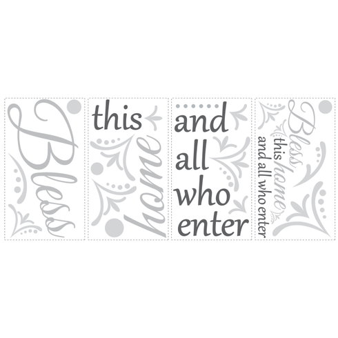 Bless This Home Wall Decals