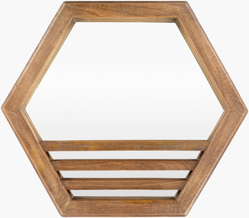 Jorah Mirror, by Surya, 16" width x 16" height