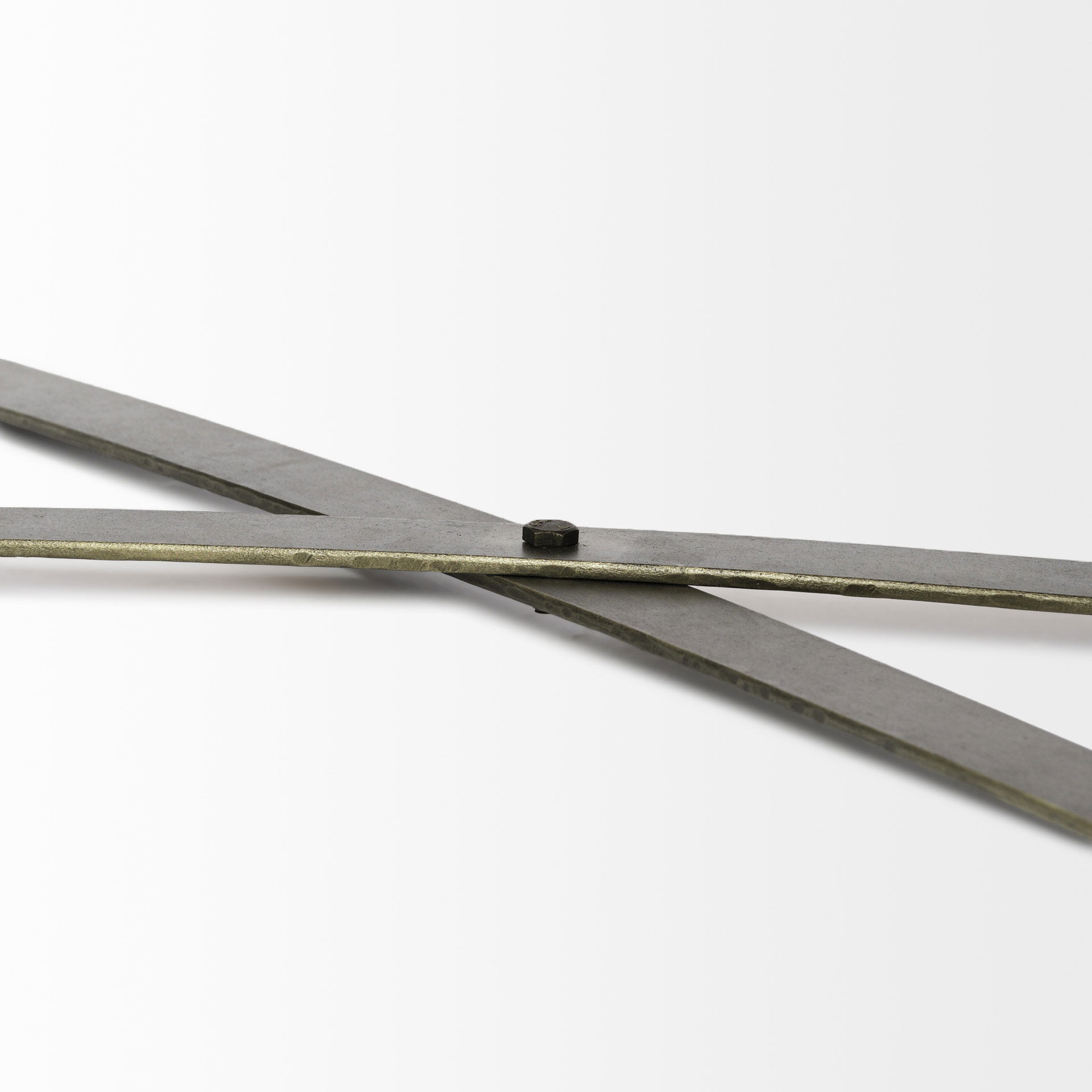 Excelsior II 68.1' H Light Brown Wood Gold Iron Base Storage Cabinet, Cabinets & Sideboard by Mercana, 36.22" length x 18.25" width x 66" height View 10