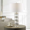 Band Together Crystal & Wood Table Lamp, by Uttermost, 16" width x 28" height x 16" depth thumbnail 2