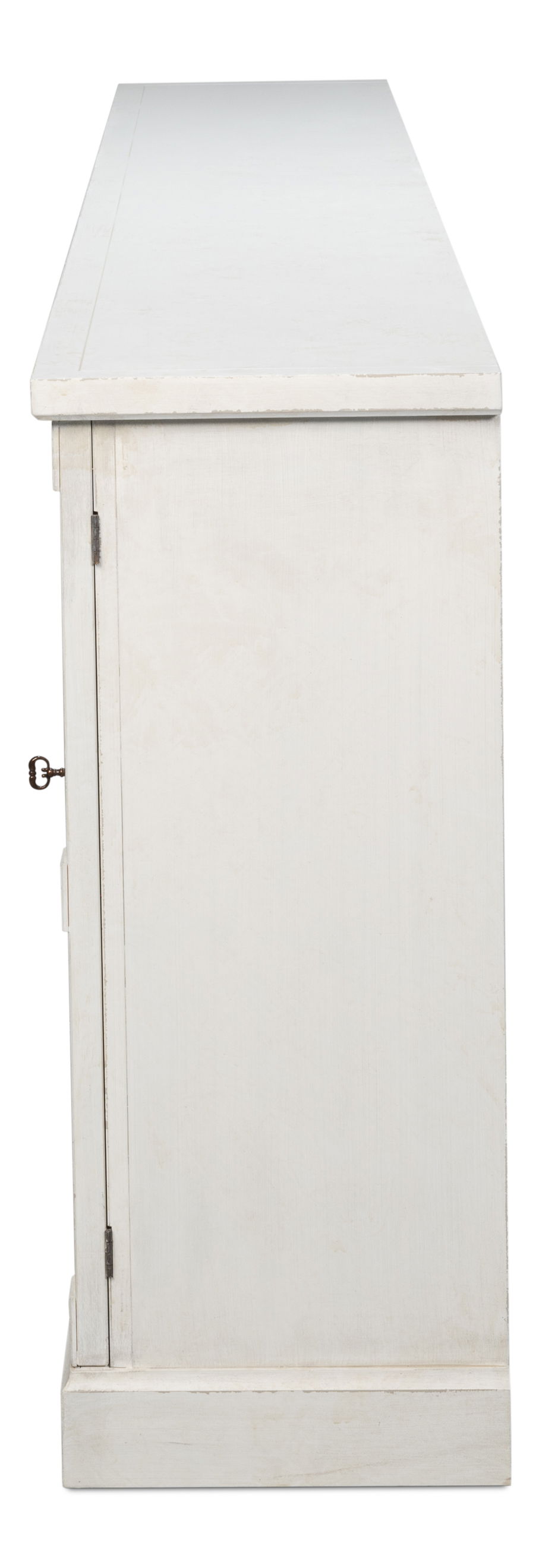 Luciana 6 Dr Buffet,112',St.Wh,Wood Dr, Cabinets & Sideboard by Sarreid, 112" length x 15" width x 38" height View 3