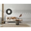 Henna Grey Wall Mural thumbnail 1