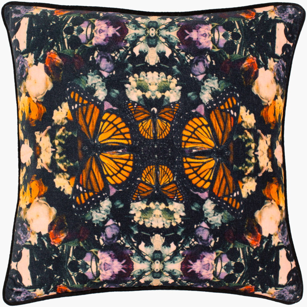 Metamorphosis Accent Pillow Down, Decorative Pillow by Surya, 22" length x 22" width