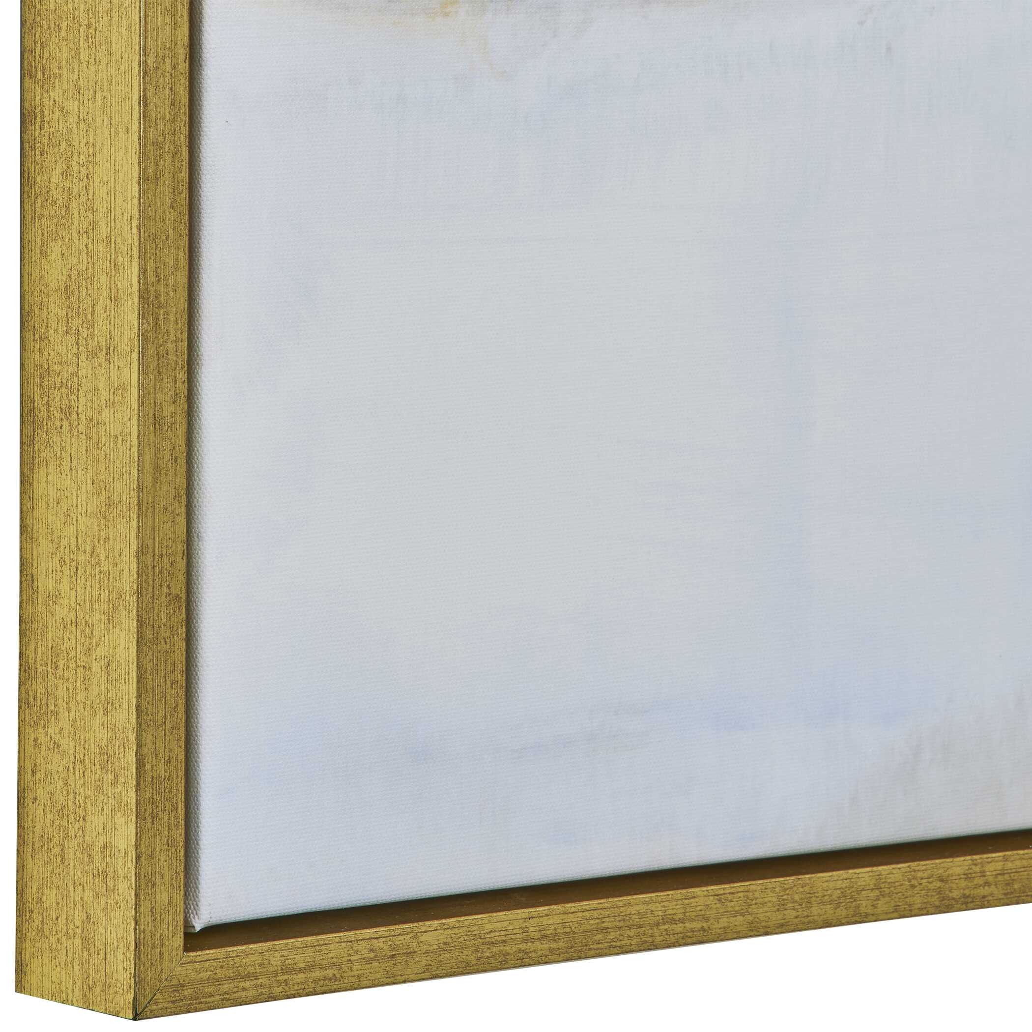 In The Beginning Framed Abstract Art, Painting by Uttermost, 49.5" width x 49.5" height x 2" depth View 6