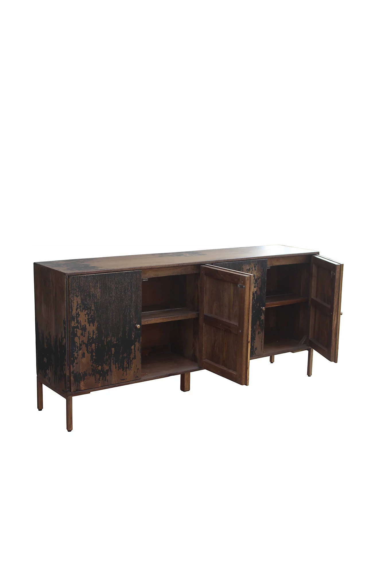 Online Designer Combined Living/Dining Artists Rustic Tropical Wood Sideboard