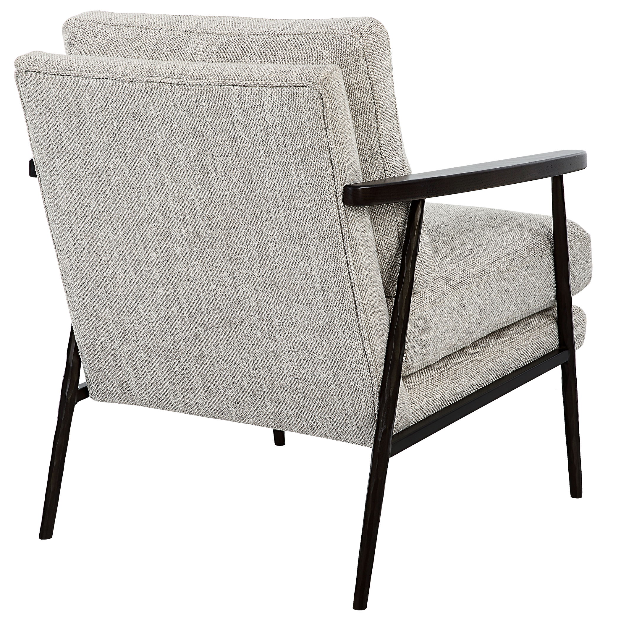 Sebastian Cast Iron Accent Chair large image 