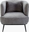 Carmine Accent Chair, by Surya, 32" width x 30" height thumbnail