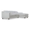 Hutton Right Sectional White thumbnail 1