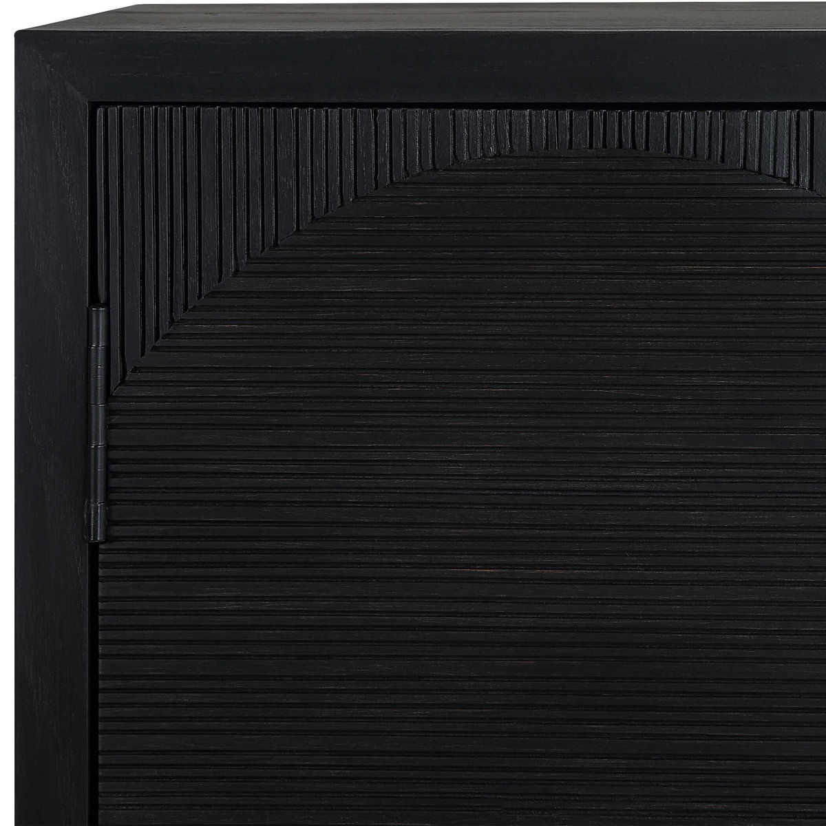 Beswick Black 2 Door Cabinet, Cabinets & Chest by Uttermost, 31.5" width x 31.87" height x 14.87" depth View 8