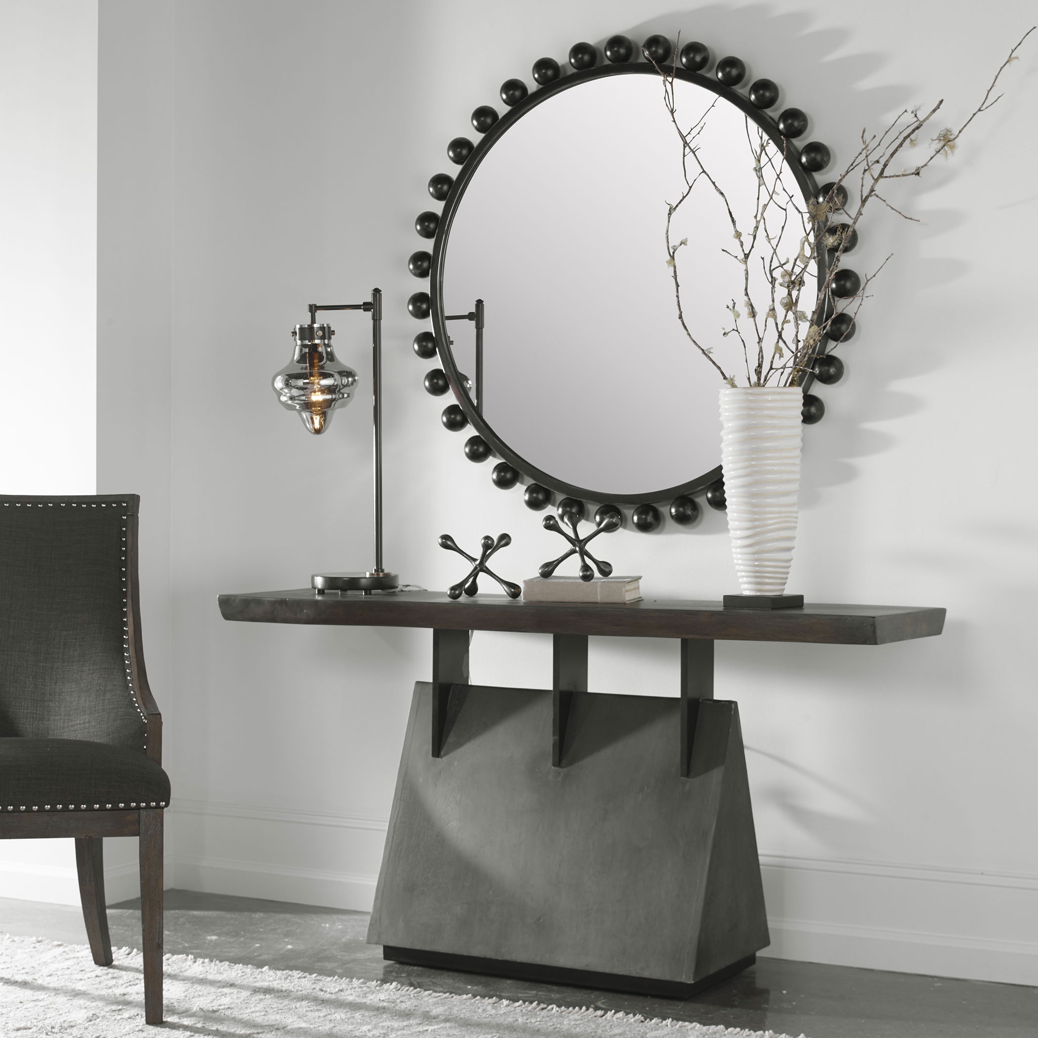 Vessel Industrial Console Table large image 