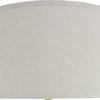 Vilminore Gray Glass Table Lamp, by Uttermost, 1'5" width x 2'9.25" height x 1'5" depth thumbnail 4