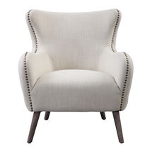 Online Designer Living Room Donya Cream Accent Chair