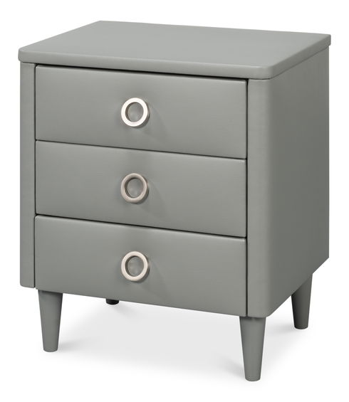 Avvolto Three Drawer Night Stand