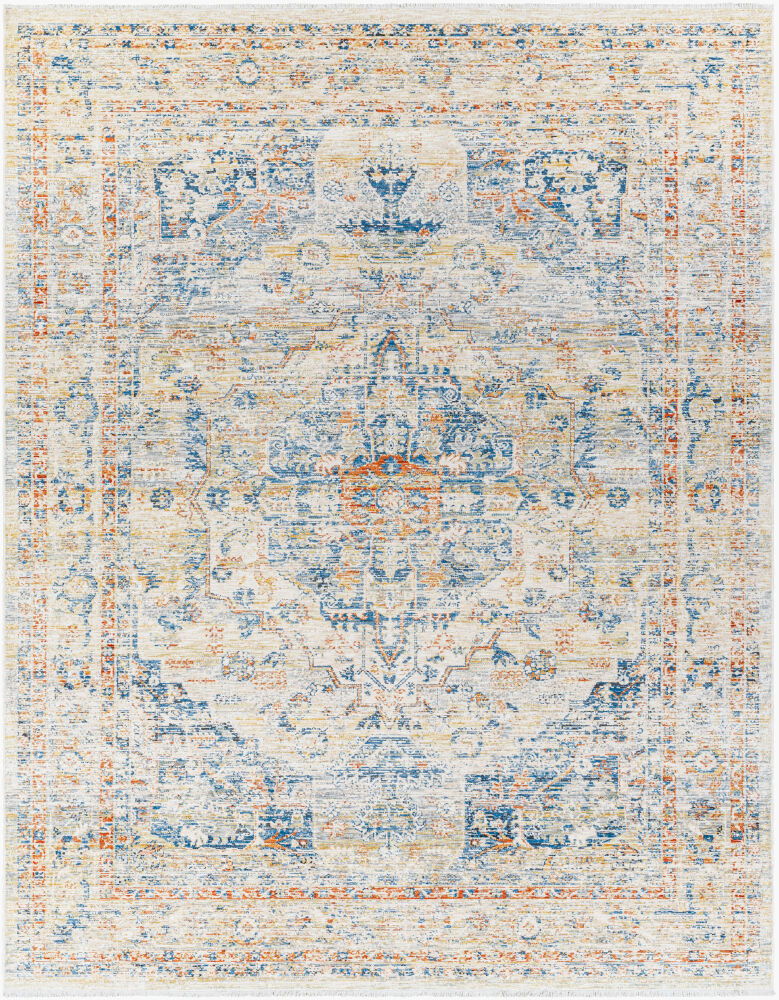 Chicago Machine Woven Rug, by Surya, 15'7.01" length x 11'11.7" width