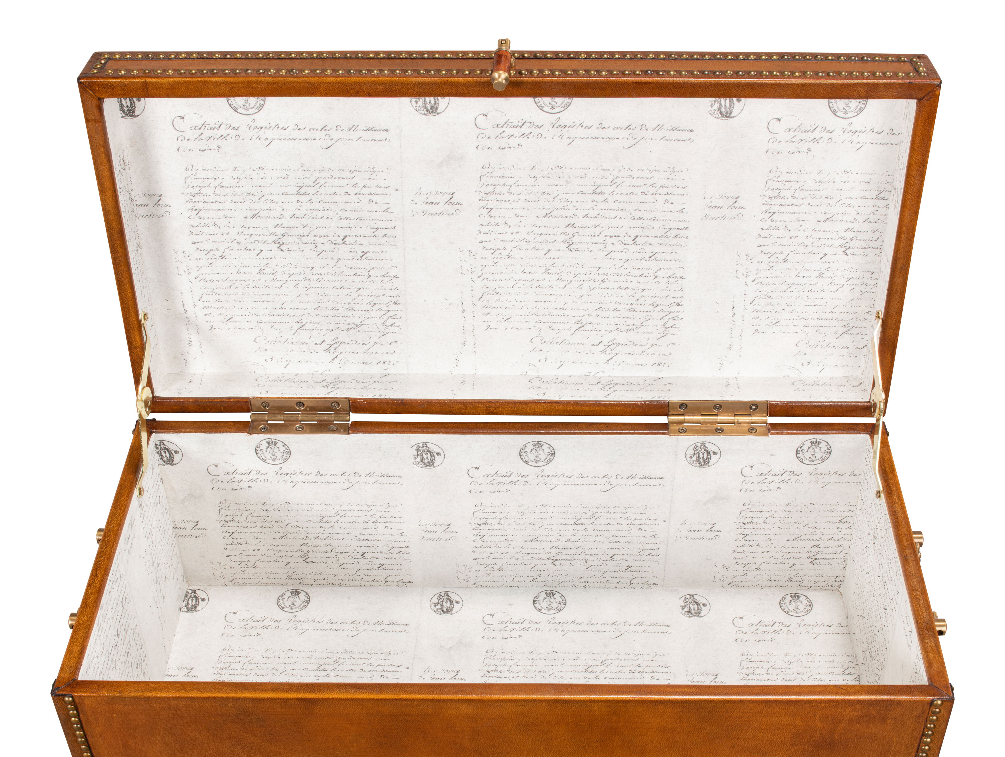 Remington Leather Box On Stand large image 