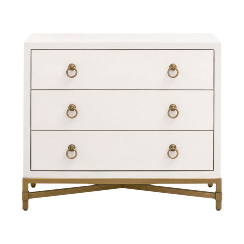 Strand Shagreen 3-Drawer Nightstand