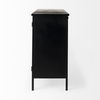 Aurelia Two Door Glass Cabinet, Cabinets & Chest by Mercana, 40.5" length x 16" width x 33" height thumbnail 7