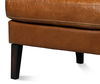 Elite Wing Lounge Chair, Cuba Brown, Seating by Sarreid, 28" length x 36" width x 40" height thumbnail 7