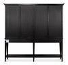 Beacon Hill Display Case, Ebony, Shelving & Bookcase by Sarreid, 88" length x 17" width x 85" height thumbnail 3