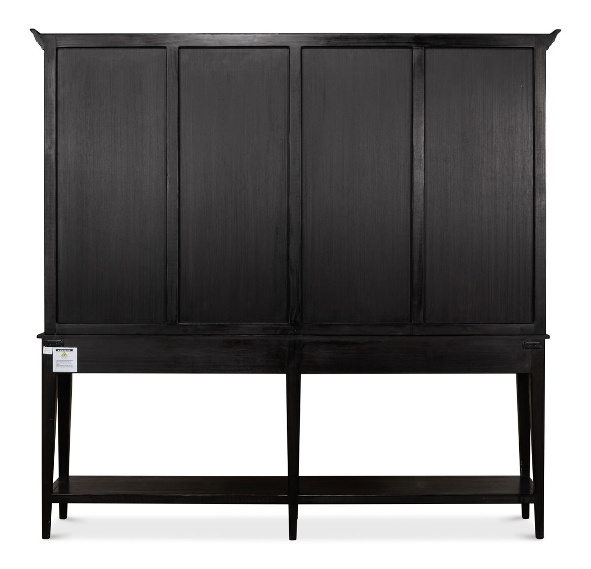 Beacon Hill Display Case  Ebony, by Sarreid, 1'5" length x 7'4" width x 7'1" height View 3
