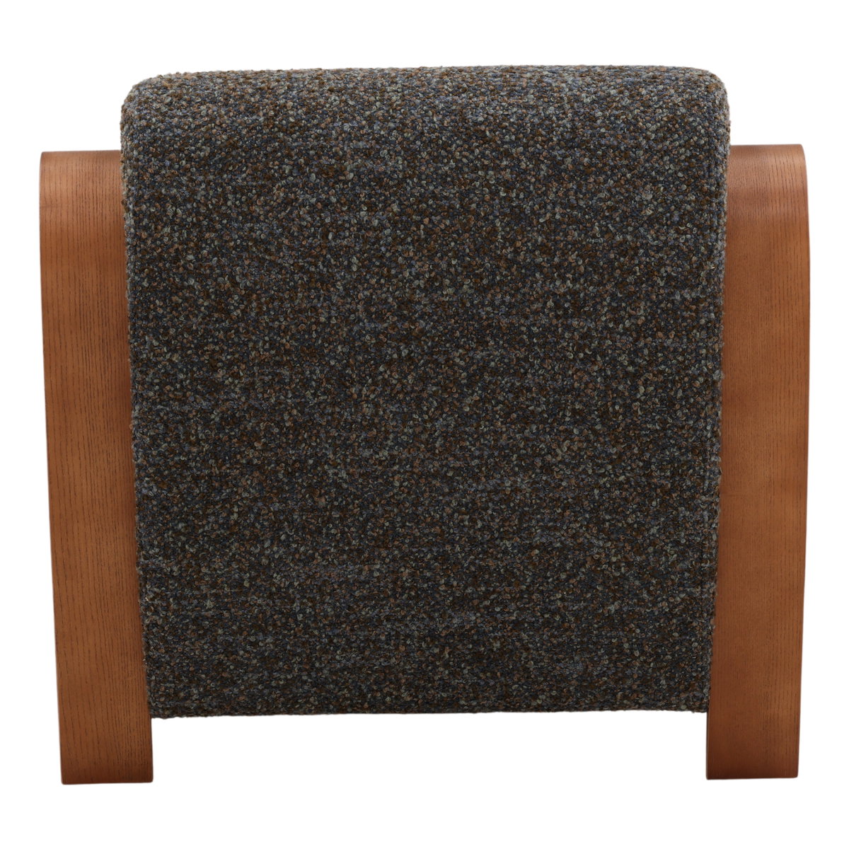 Amabel Occasional Chair Blue, Accent Chair by Dovetail, 30" width x 28.75" height x 36.5" depth View 4