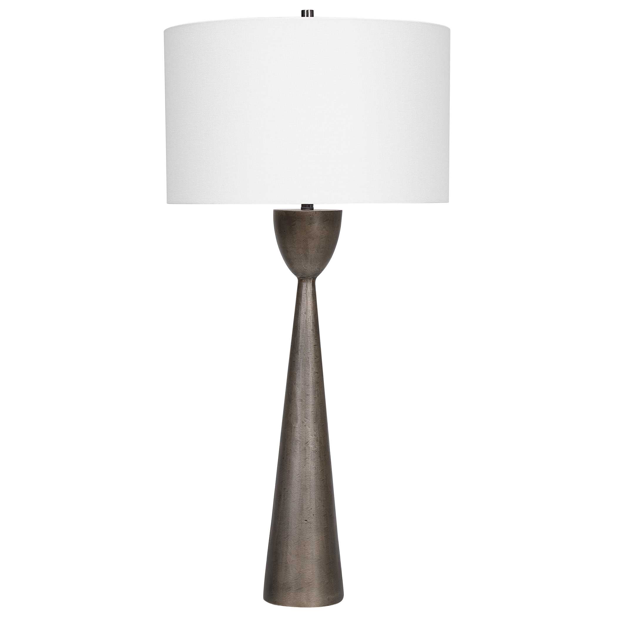 Waller Handcrafted Cast Table Lamp large image 
