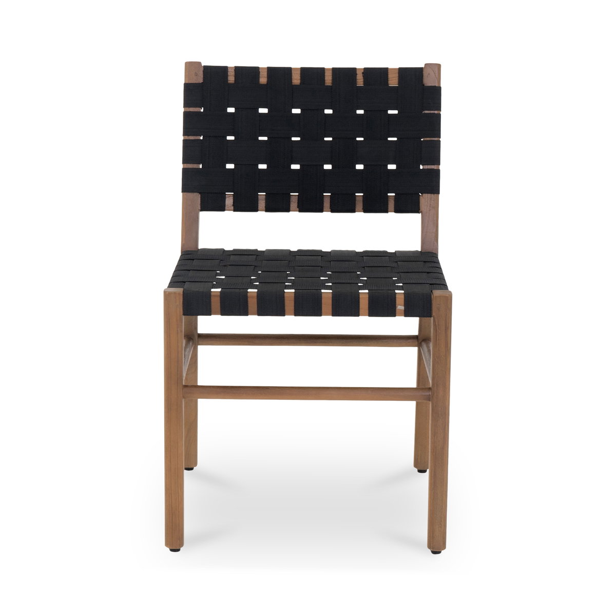 Mira Outdoor Dining Chair Black, by Moe's Home, 20" width x 33" height x 21.5" depth View 1