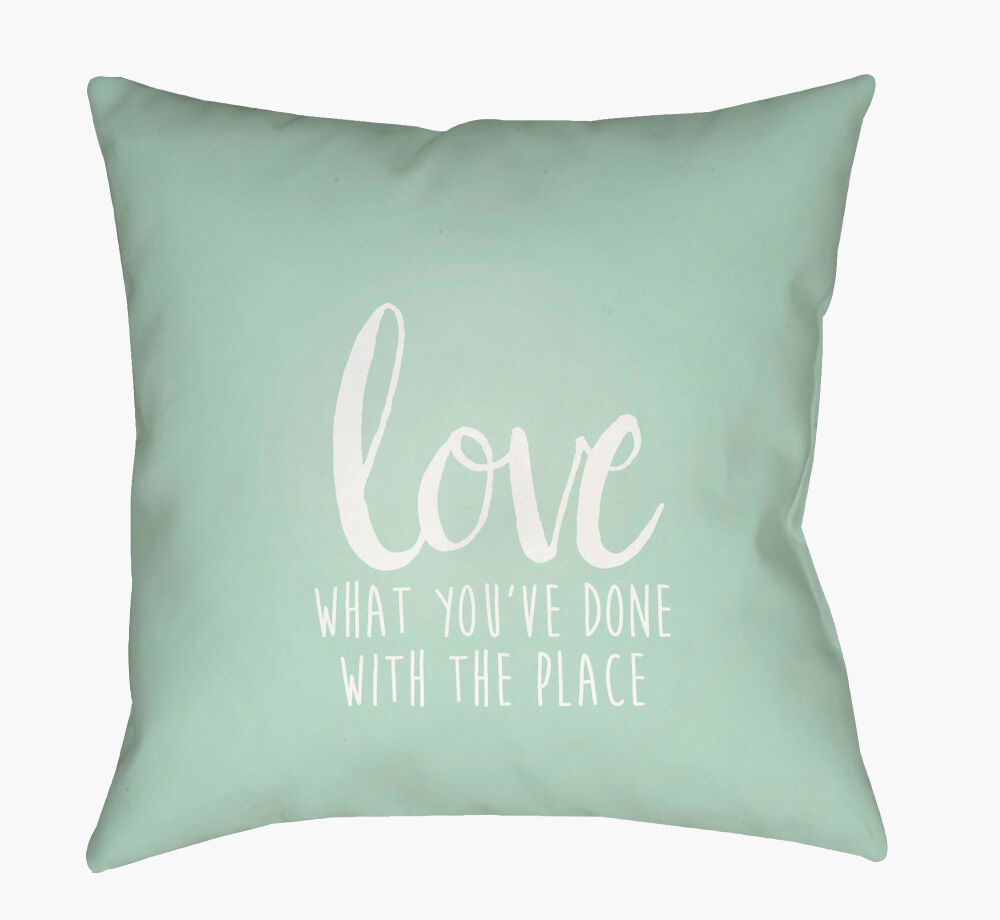 Love The Place Accent Pillow large image 