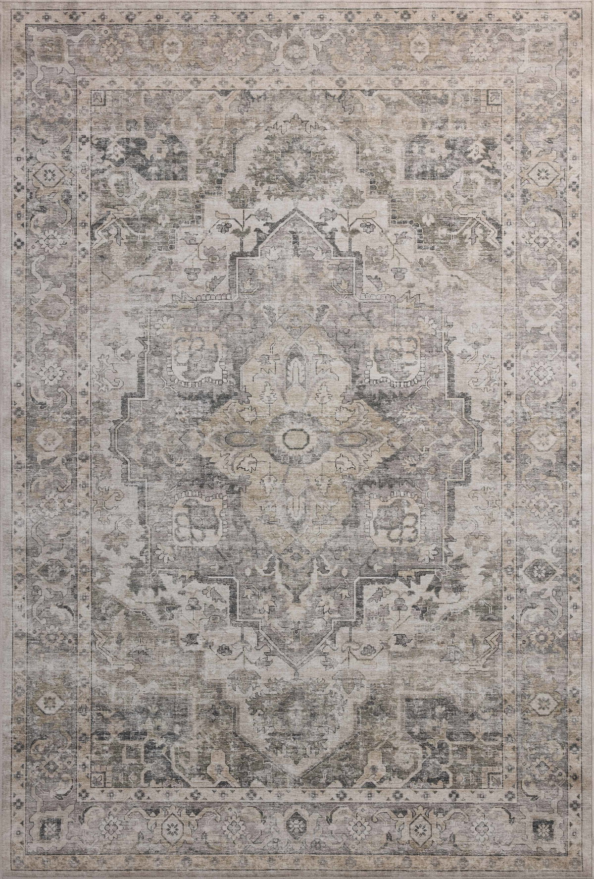 Amber Lewis x Loloi Josie Rug, 1'6" length x 1'6" width View 1