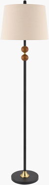 Ragay Accent Floor Lamp, by Surya, 16" width x 61" height thumbnail