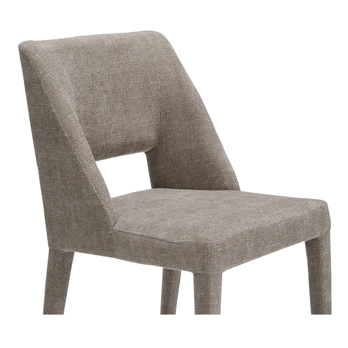 Joyce Dining Chair Light Brown-set Of Two, by Moe's Home, 18.5" width x 33.9" height x 22.6" depth View 6