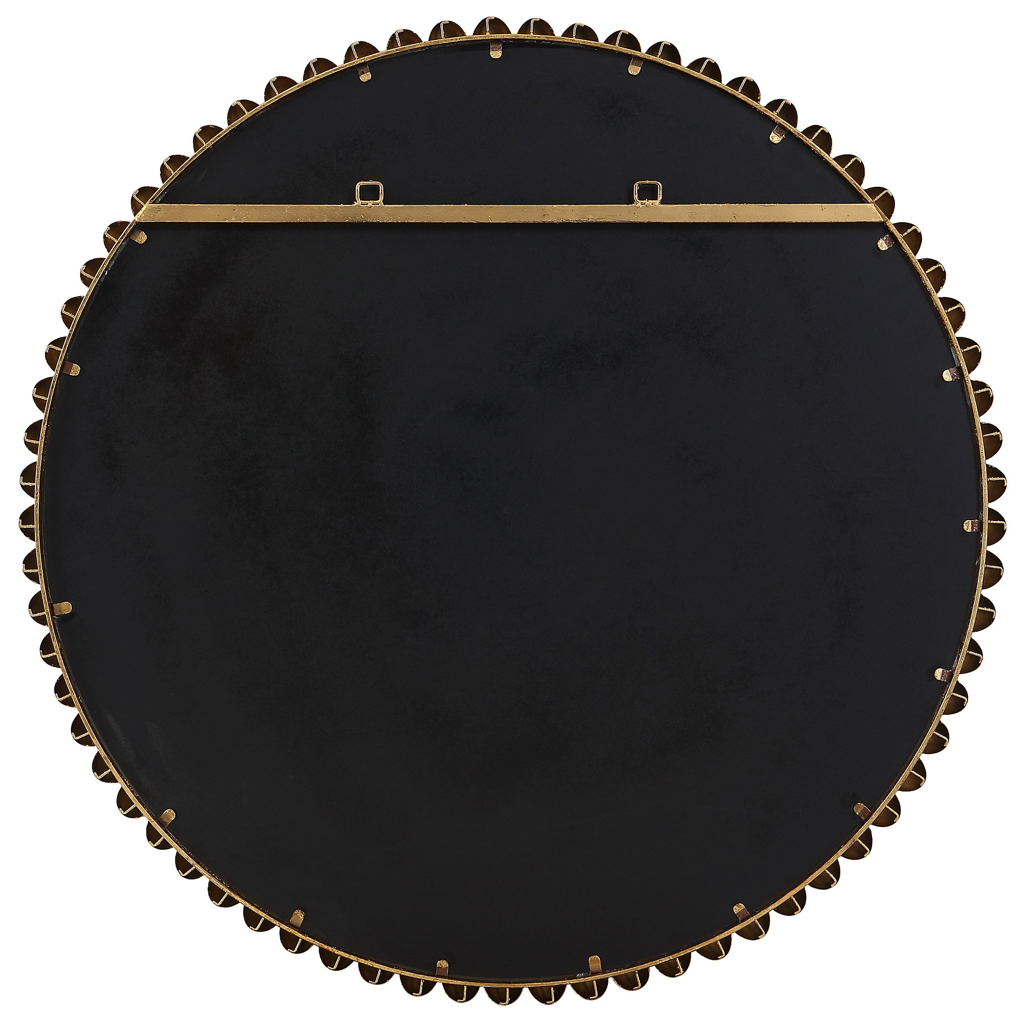Byzantine Round Gold Mirror, by Uttermost, 41.25" width x 41.25" height x 2" depth View 5