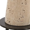 Arthur Crystal Drink Table, Side & End Table by Uttermost, 10" width x 23" height x 10" depth thumbnail 5