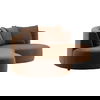 Sonia Chaise Sectional Brown thumbnail 2