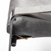 Hornet II Black Leather Body Metal Frame Accent Chair thumbnail 12