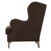 Serpentine Brown Fabric Accent Chair thumbnail 5