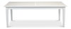 Elton Butterfly Dining Table,White, by Sarreid, 81" length x 41" width x 30" height thumbnail 2