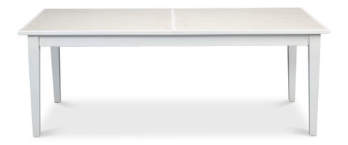 Elton Butterfly Dining Table,White