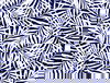 Oahu Fronds Blue Peel & Stick Wallpaper, by York Wall, 20' length x 2'3" width x 0.02" depth thumbnail 1