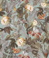 Tropical Flowers Green Peel & Stick Wallpaper, by York Wall, 16'6" length x 1'8.5" width x 0.02" depth thumbnail