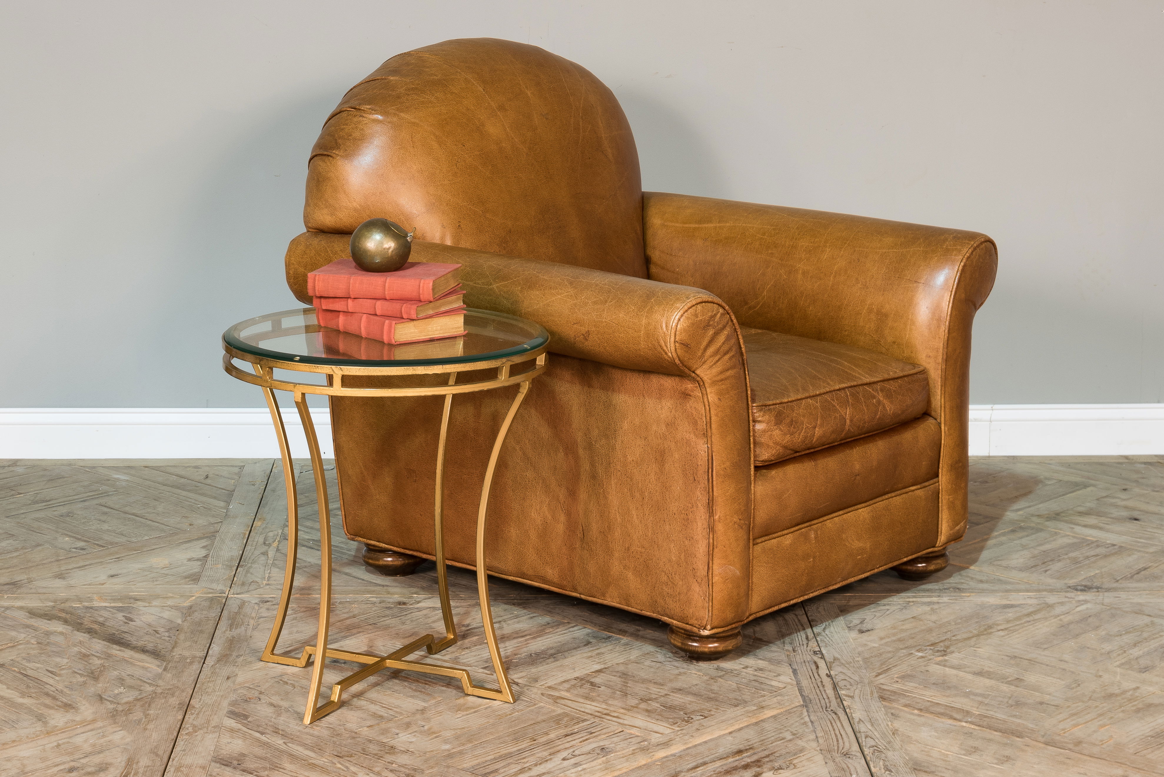 Round Side Table, Side & End Table by Sarreid, 20" length x 20" width x 22" height View 9