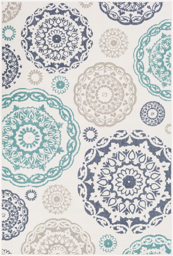 Alfresco Machine Woven Rug, by Surya, 4'5.15" length x 2'4.74" width
